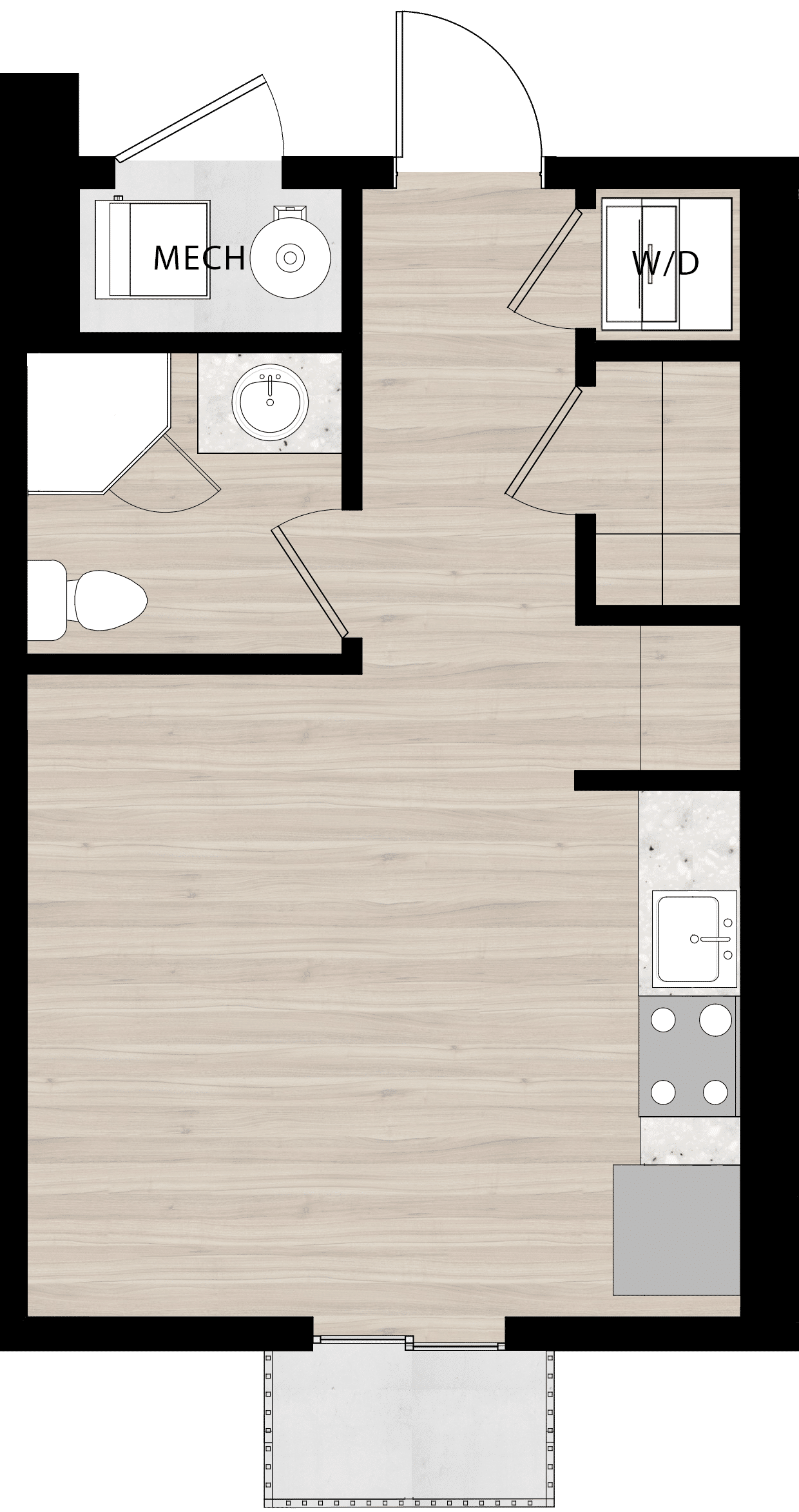 Murray apartment floor plan