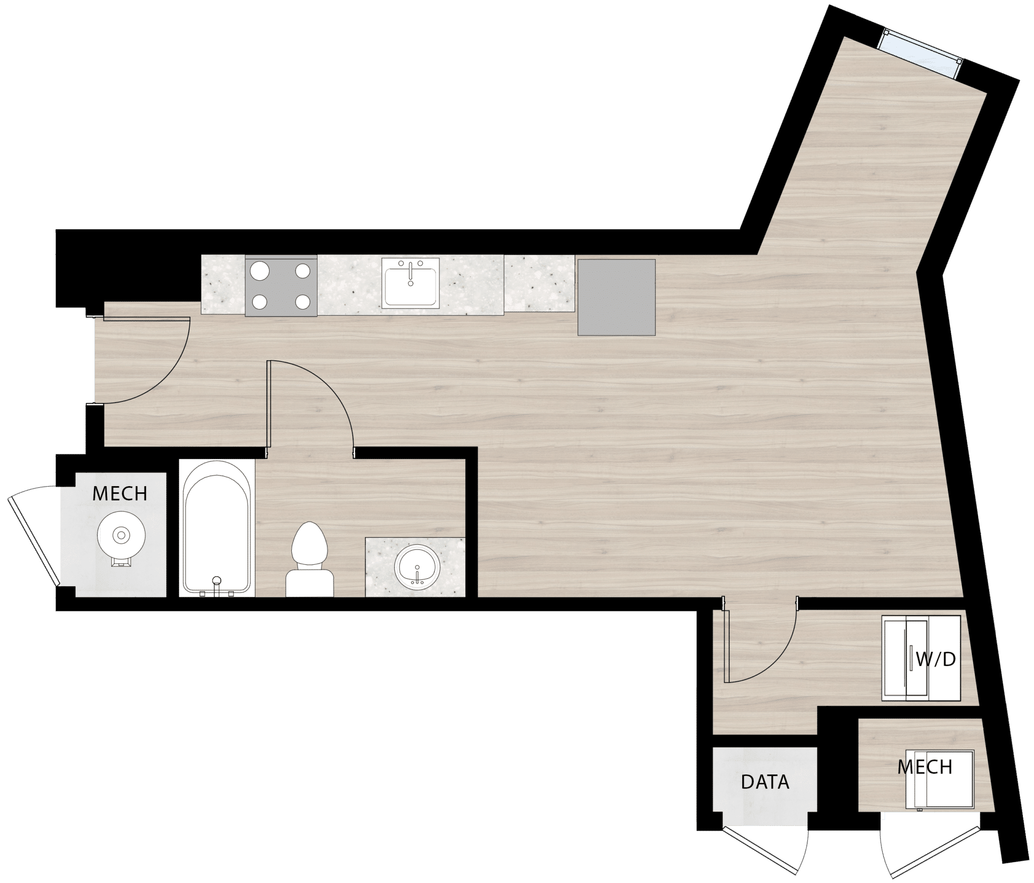 Murray apartment floor plan