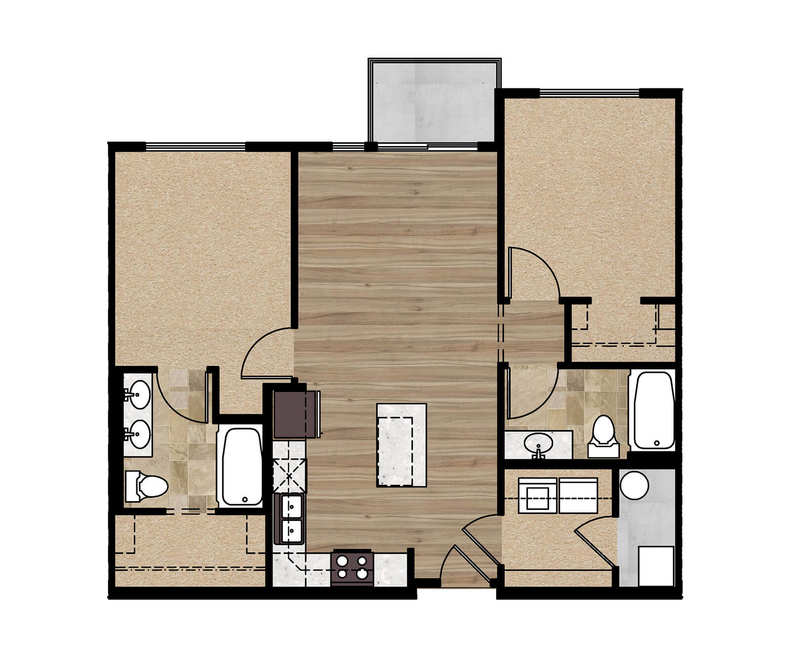 Riverdale apartment floorplan
